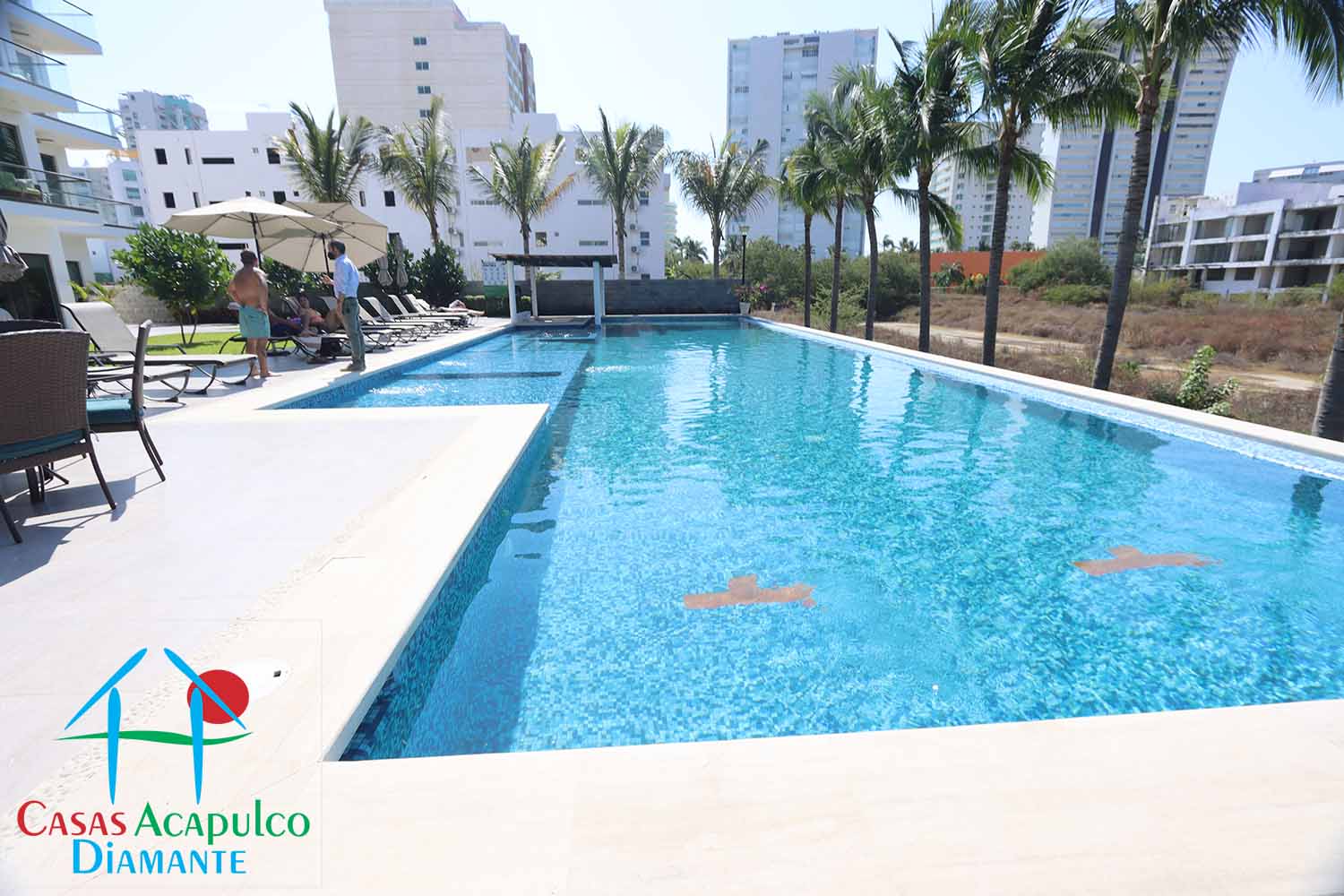 Torre Manglar - Alberca y jardin 1 Torre Manglar - Alberca y jardin 1